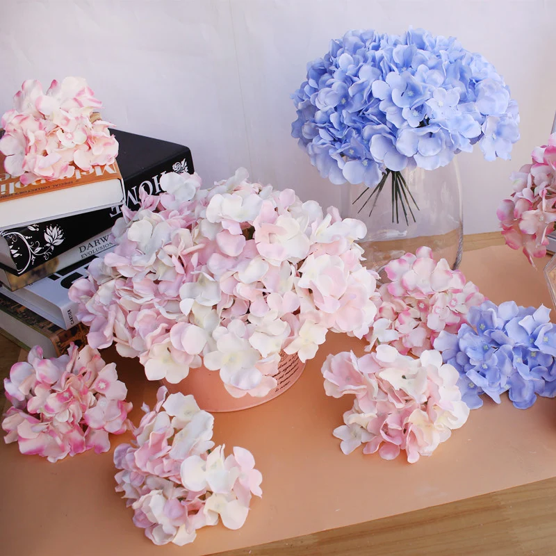 Wedding Arch Flower - 人工シルクアジサイの壁,10個ピース/ロット,偽物の花,家の装飾,結婚式,アーチの壁の装飾