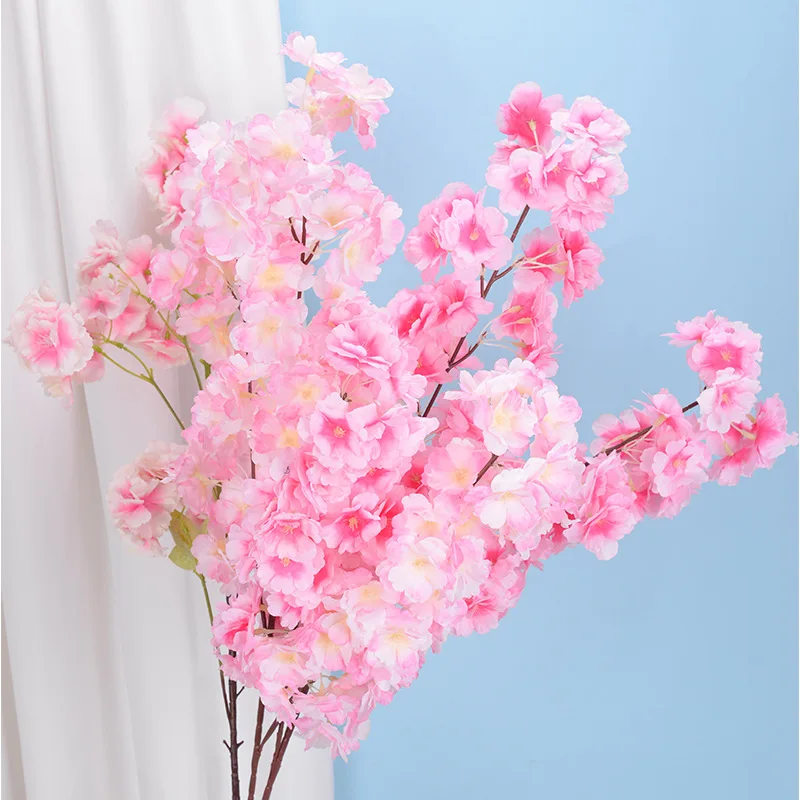 Wedding Arch Flower - 桜の形をした造花,100cm,結婚式の装飾,弓の装飾,暗号化された桜,家用