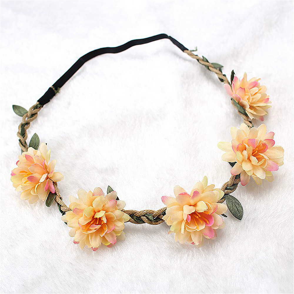 女性のための自由奔放に生きる花のヘッドバンド,女の子のための - Wedding Arch Flower のレビューと価格