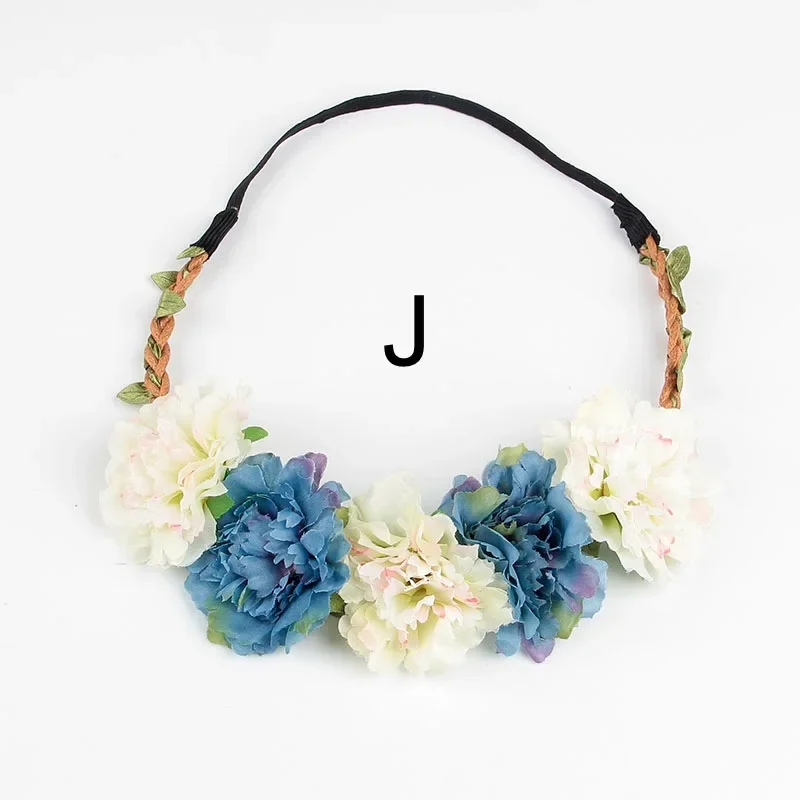 1 個春夏海辺ビーチ花頭飾り花嫁介添人花輪ヘアバンドウェディ - Wedding Arch Flower のレビューと価格
