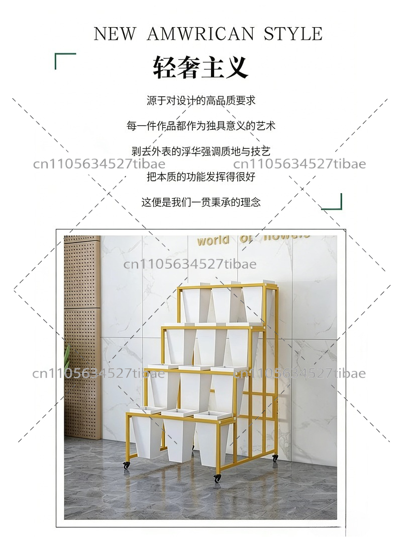 モバイルディスプレイソリューション：錬鉄製多層スタンド（花、 - Wedding Solution のレビューと価格
