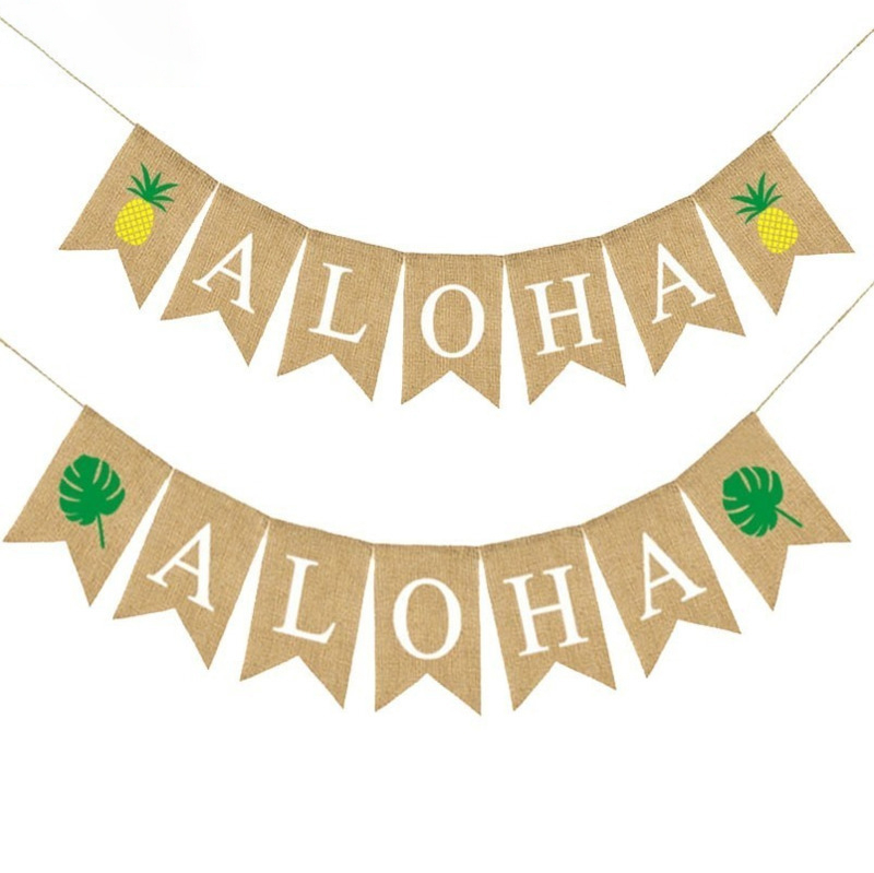 1 セットハワイアンパーティーの装飾フラミンゴパイナップルタ - Wedding Balloon Arch のレビューと価格