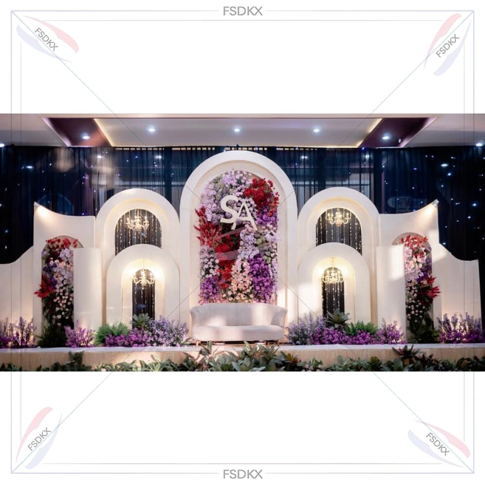 結婚式の装飾用品 PVCアーチ型背景スタンド カスタムウェデ - Wedding Supply Rentals のレビューと価格