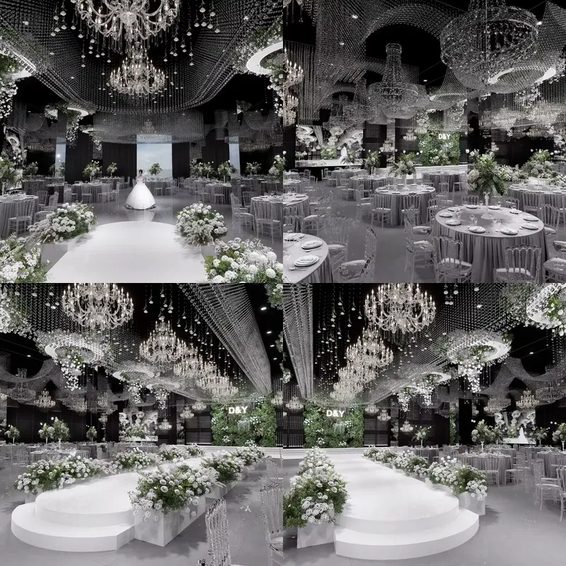 結婚式の装飾、宴会場、ホテル向けのカスタマイズされた大型高級 - Wedding Solution のレビューと価格