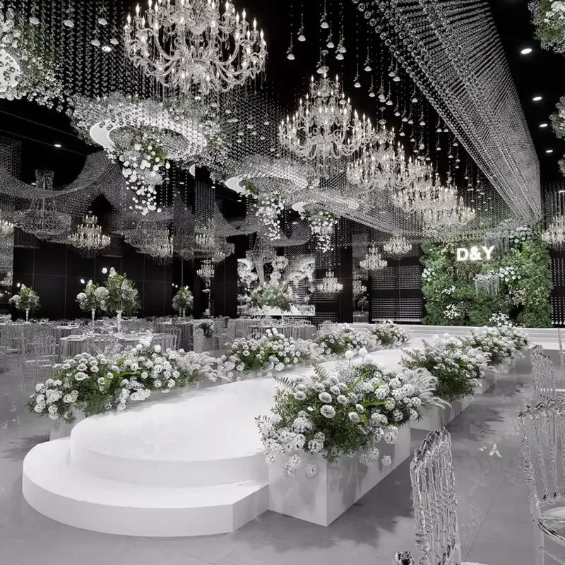 結婚式の装飾、宴会場、ホテル向けのカスタマイズされた大型高級 - Wedding Solution のレビューと価格