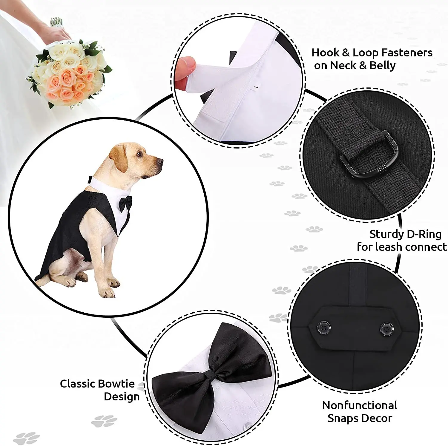 ペット犬服ファッションパーティーショーフォーマルスーツネクタ - Suitsupply Wedding Tuxedo のレビューと価格