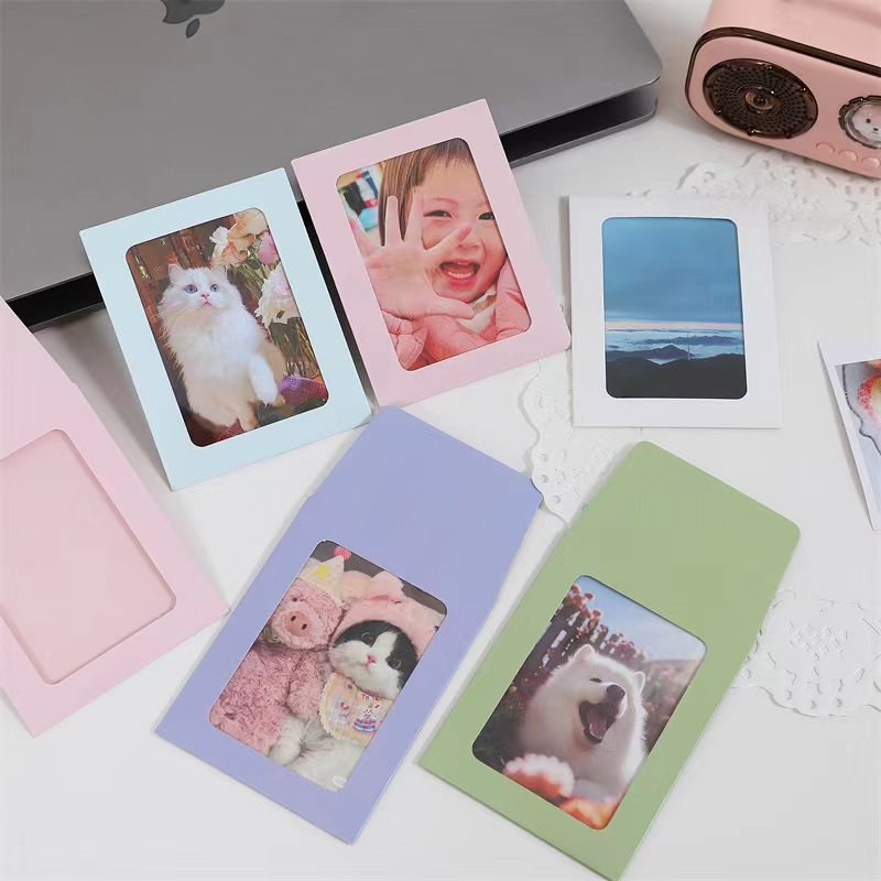 DIYペーパーフォトフレーム、マカロンカラー、フォトカードホ - Wedding Supply Business のレビューと価格