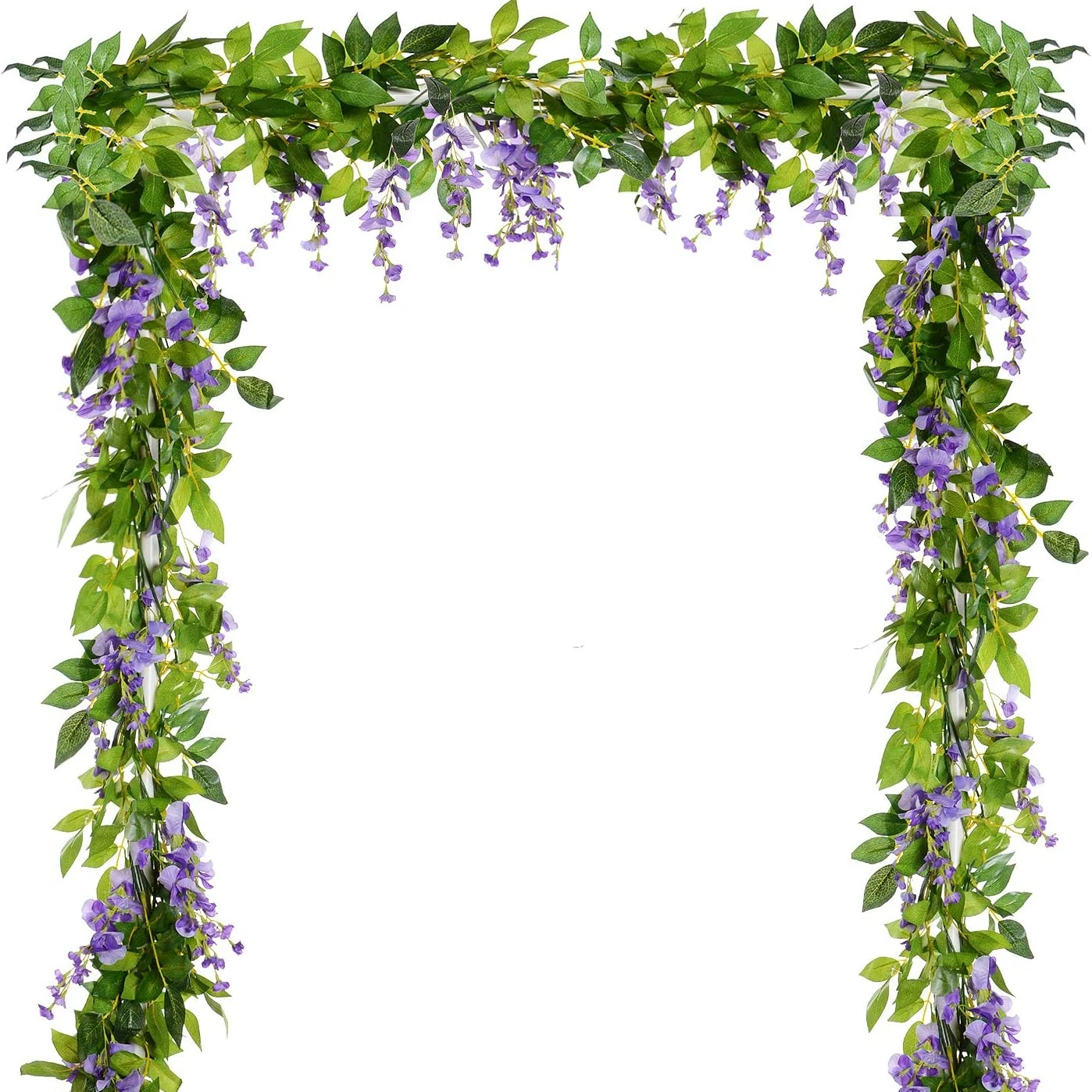 造花,1.8m,籐のつる,吊り花,庭の装飾,結婚式のアーチの - Wedding Arch Flower のレビューと価格